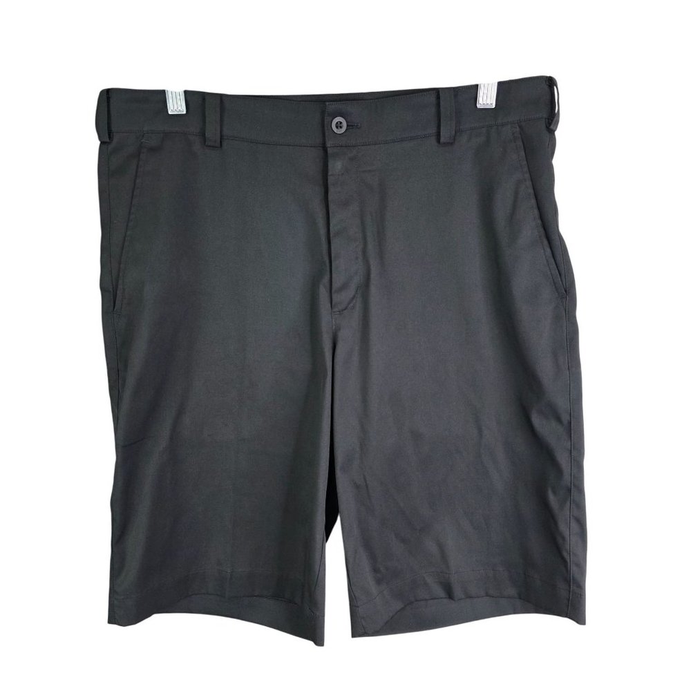 Mens Black Nike Golf Tour Performance Dri Fit Shorts Polyester Stretch Size 32